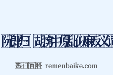 阮郎归·胡虏中原乱似麻反义词是什么意思的图片